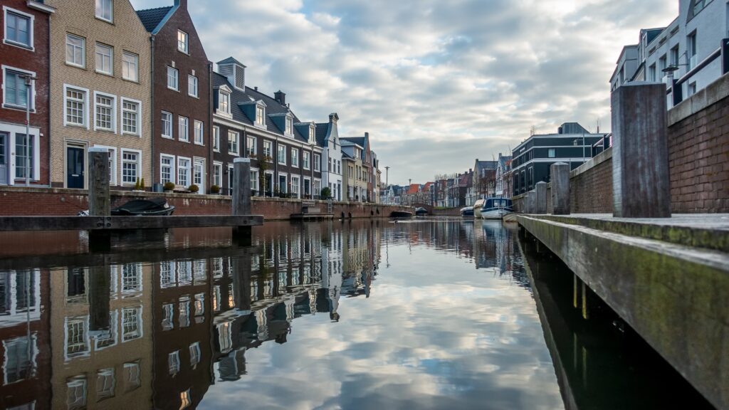 Historische huizen slotenmaker Gouda